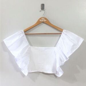 Zara Butterfly Short Sleeve Top